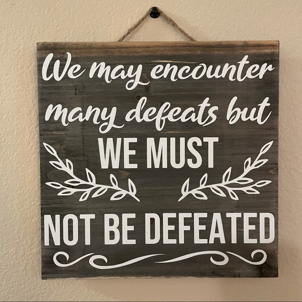 Maya Angelou Quote Farmhouse Motivation Teacher